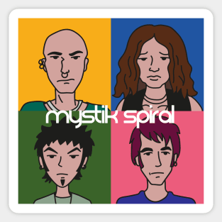 Mystik Spiral Sticker